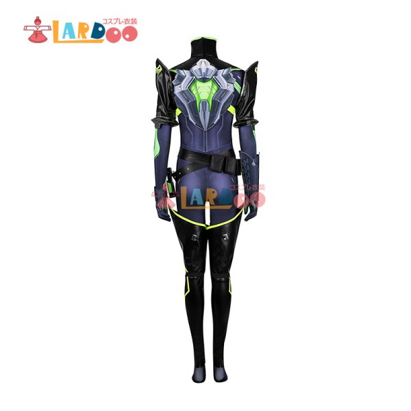 画像2: ヴァロラント VALORANT ヴァイパー-Viper コスチューム コスプレ衣装 (2)