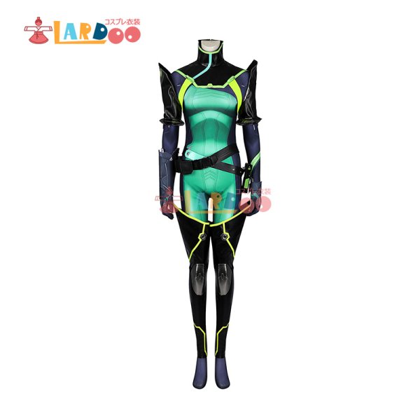 画像3: ヴァロラント VALORANT ヴァイパー-Viper コスチューム コスプレ衣装 (3)