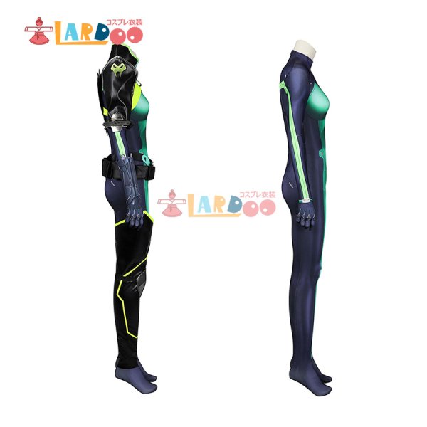 画像5: ヴァロラント VALORANT ヴァイパー-Viper コスチューム コスプレ衣装 (5)