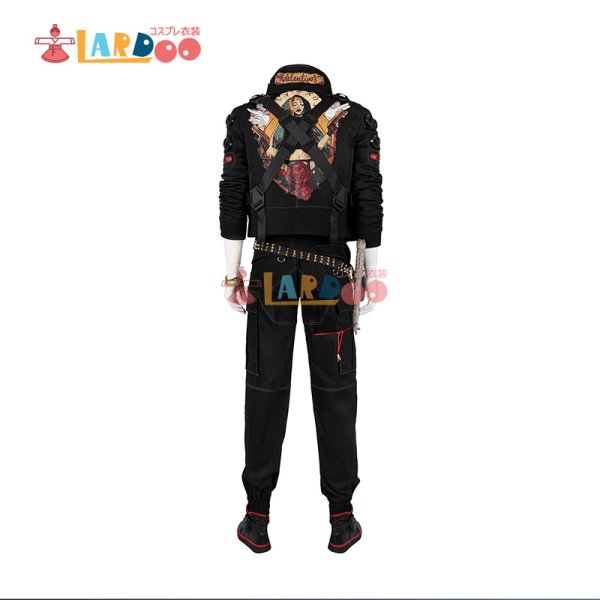 画像3: サイバーパンク2077 cyberpunk 2077 ジャッキー・ウェルズ Jackie Welles コスチューム コスプレ衣装 (3)