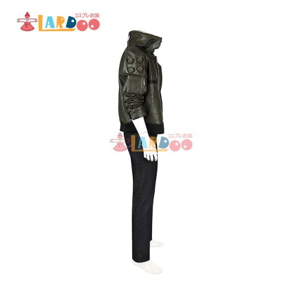 画像4: サイバーパンク2077 cyberpunk 2077 男主人公 コスチューム コスプレ衣装 (4)