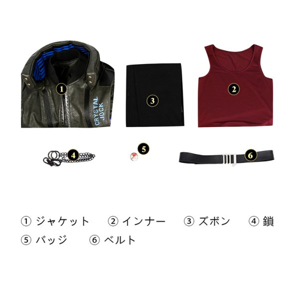 画像11: サイバーパンク2077 cyberpunk 2077 女主人公 コスチューム コスプレ衣装 (11)