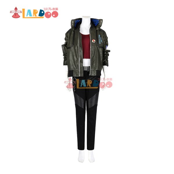 画像2: サイバーパンク2077 cyberpunk 2077 女主人公 コスチューム コスプレ衣装 (2)