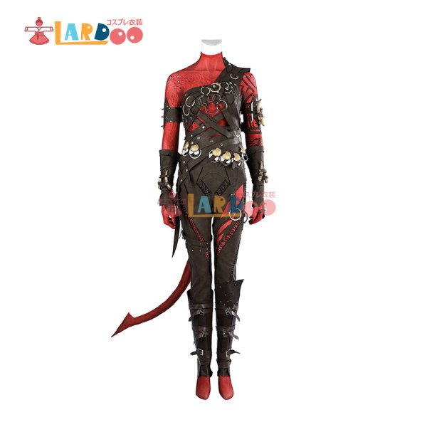 画像2: バルダーズ・ゲート3   カーラック   Baldur's Gate 3  Karlach  BG3  コスプレ衣装 コスチューム  (2)