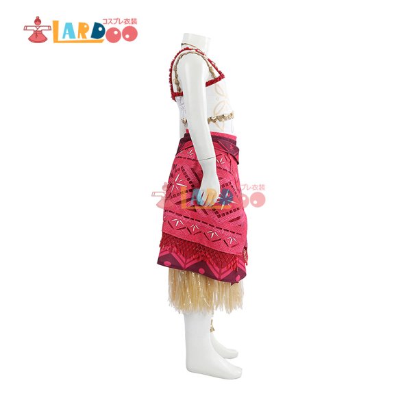 画像3: モアナと伝説の海2 Moana2 モアナ 子供用 コスプレ衣装 コスチューム (3)