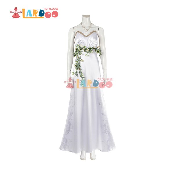 画像4: ファイナルファンタジーVII リバース FF7 エアリス ゲインズブール Aerith Gainsborough コスプレ衣装 コスチューム (4)