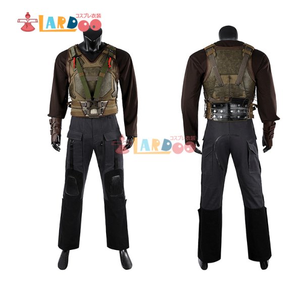 画像5: バットマン ダークナイト ライジング  ベイン-Bane コスチューム コスプレ衣装/靴 (5)