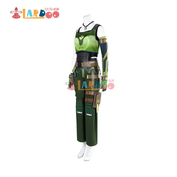 画像4: ヴァロラント VALORANT スカイ-Skye コスプレ衣装 コスチューム (4)