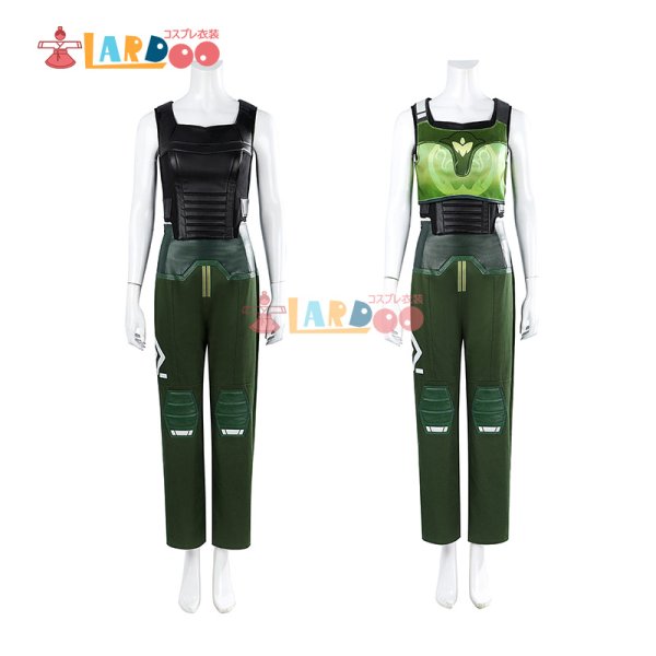 画像6: ヴァロラント VALORANT スカイ-Skye コスプレ衣装 コスチューム (6)