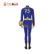 画像2: Fallout 4（フォールアウト4） No.75 Sheltersuit No.75 シェルタースーツアーム道具付き コスチューム コスプレ衣装/靴 (2)