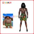 画像1: モアナと伝説の海2 Moana2 マウイ-Maui コスプレ衣装 コスチューム (1)