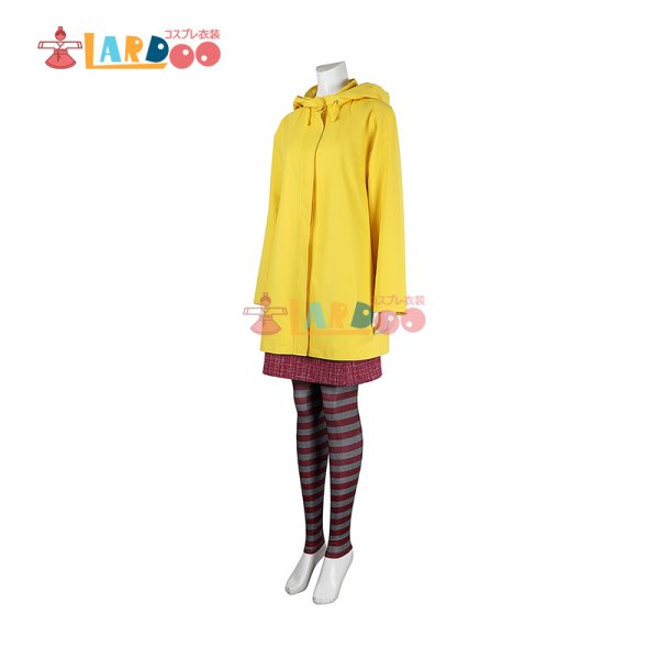 画像5: コララインとボタンの魔女 Coraline & the Secret Door Caroline コスチューム コスプレ衣装/靴 (5)