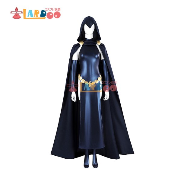 画像3: DCコミックス・プレゼンツ #26 レイブン (Raven) New Earth コスプレ衣装 コスチューム (3)