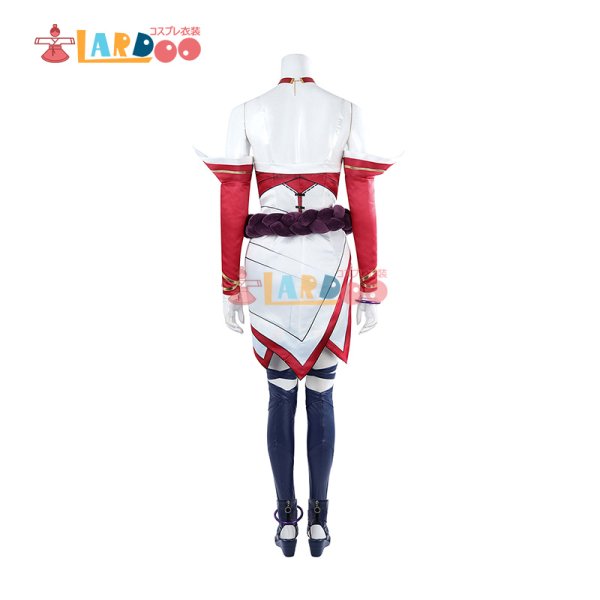 画像2: 2XKO ツーエックスケーオー Ahri アーリ コスチューム コスプレ衣装/靴 (2)