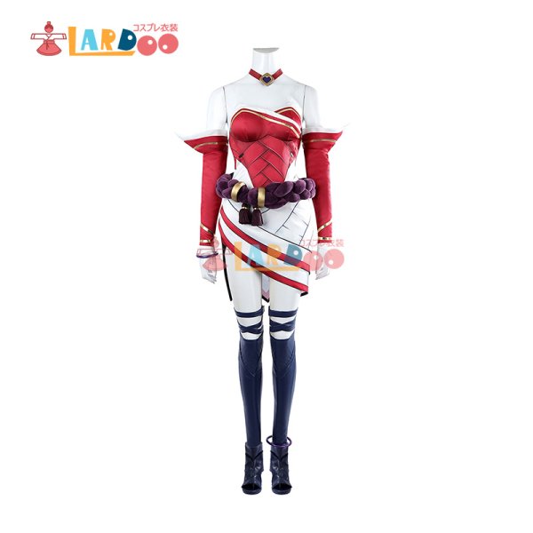 画像3: 2XKO ツーエックスケーオー Ahri アーリ コスチューム コスプレ衣装/靴 (3)