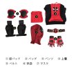 画像8: デッドプール3 Deadpool3 キッズ・デッドプール Deadpool Kid ウェイド・ウィルソン-Wade Wilson コスチューム コスプレ衣装 (8)