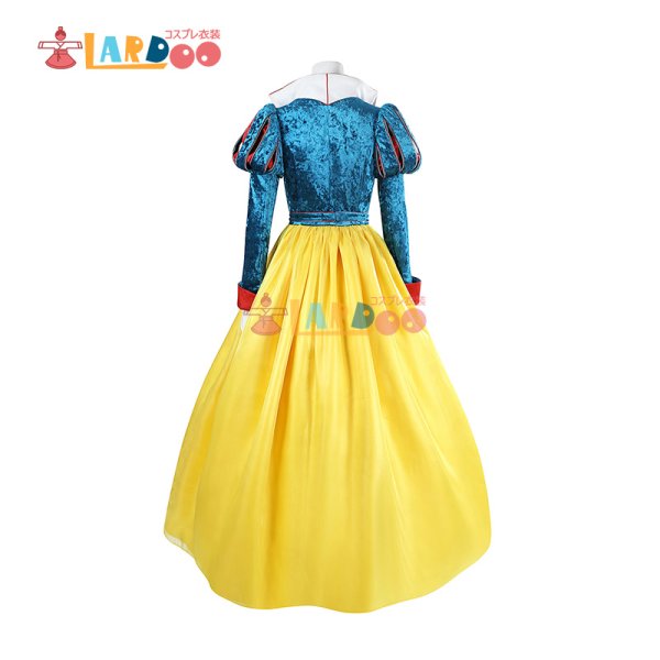 画像5: ディズニー 実写版白雪姫 Snow White 白雪姫 大人用  コスチューム コスプレ衣装 (5)