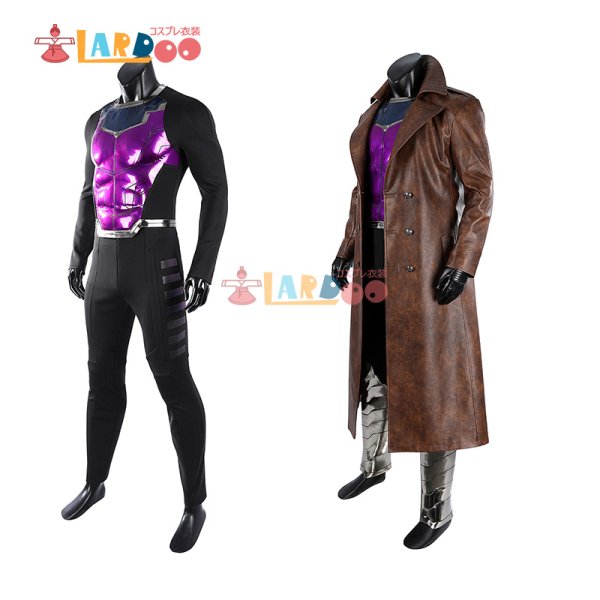 画像5: デッドプール&ウルヴァリン Deadpool & Wolverine ガンビット/Gambit コスチューム オーダーメイド可能 スプレ衣装/靴 (5)