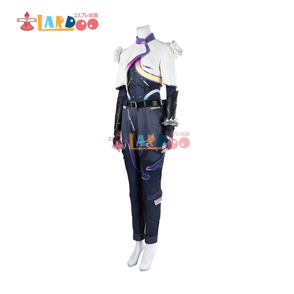 画像8: ヴァロラント VALORANT ヴァイス-Vyse コスプレ衣装 コスチューム (8)