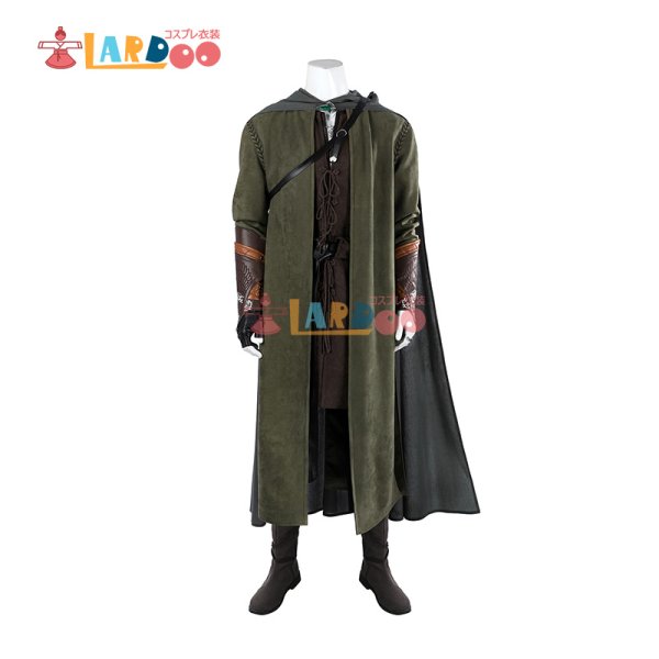 画像2: ロード・オブ・ザ・リング/二つの塔  アラゴルン Aragorn  The Lord of the Rings The Two Towers コスチューム コスプレ衣装 (2)