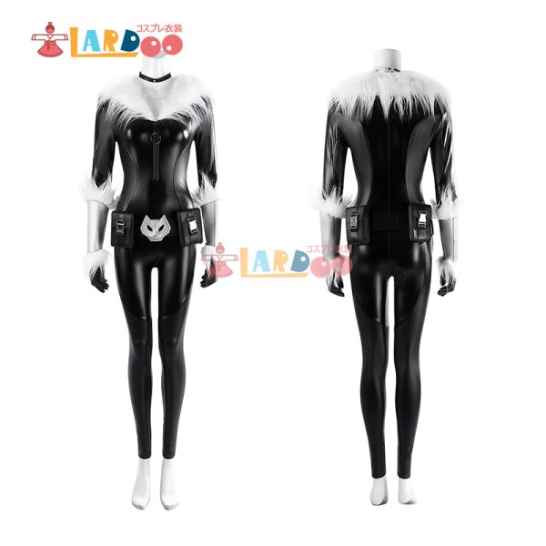 画像4: フォートナイト  ブラックキャット Fortnite black cat コスチューム コスプレ衣装 (4)
