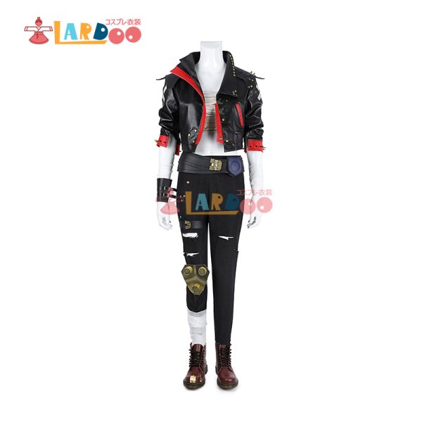 画像6: アーケイン Arcane シーズン2  ヴァイ  Vi  LOL リーグ・オブ・レジェンドコスチューム コスプレ衣装 (6)