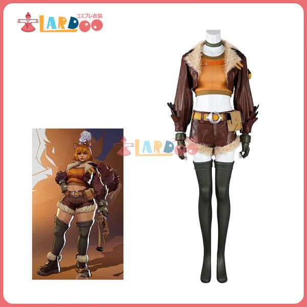 画像1: マーベル・ライバルズ ファイター Squirrel Girl スクイレル・ガール Marvel Rivals コスチューム コスプレ衣装 (1)