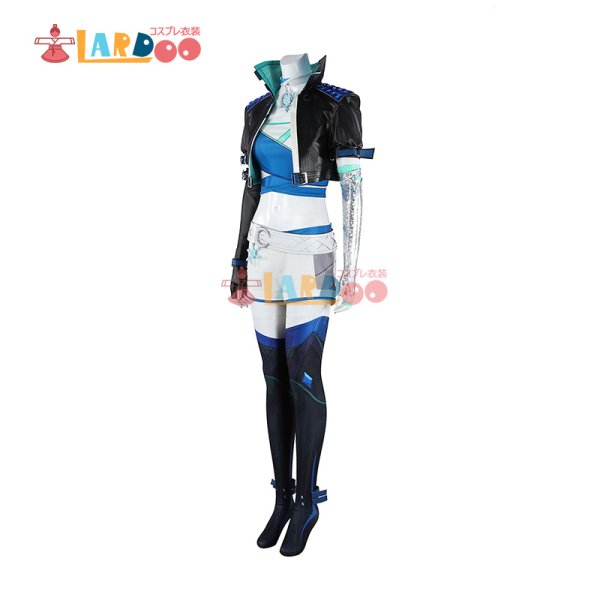 画像8: マーベル・ライバルズ ストラテジスト ルナ・スノー Luna Snow  Marvel Rivals コスチューム コスプレ衣装 (8)