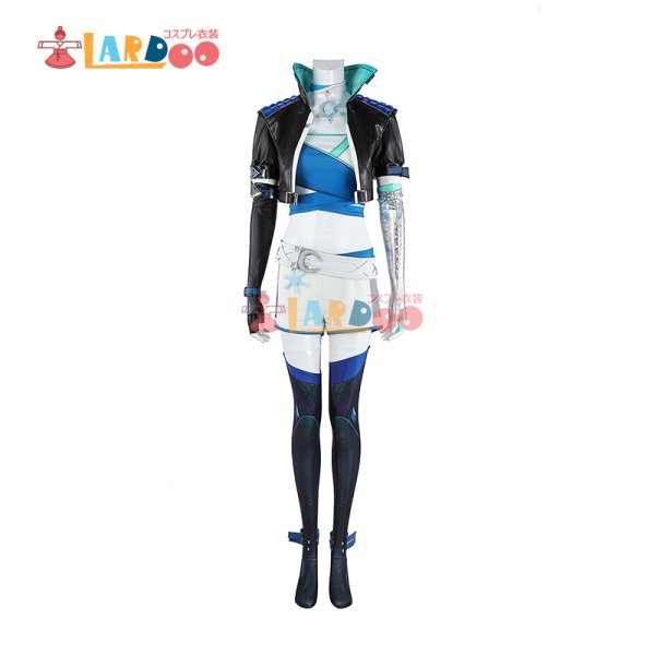 画像9: マーベル・ライバルズ ストラテジスト ルナ・スノー Luna Snow  Marvel Rivals コスチューム コスプレ衣装 (9)