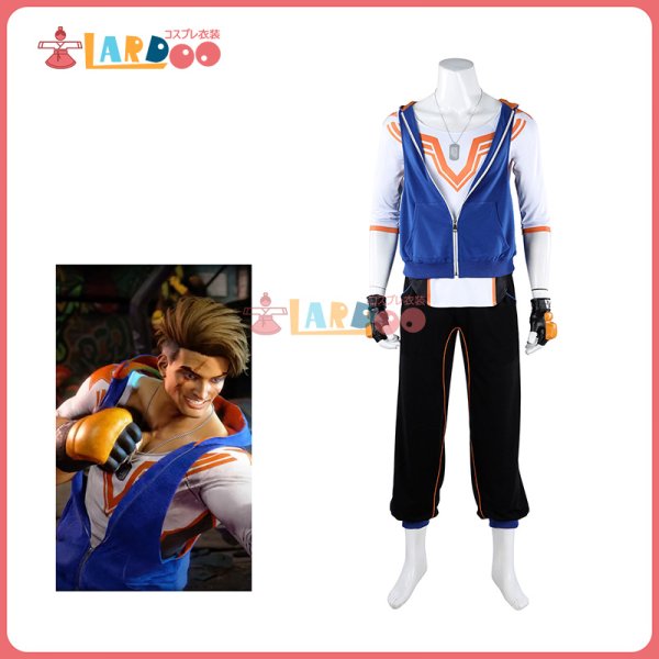 画像1: ストリートファイター6 StreetFighterVI  ルーク Luke コスプレ衣装 コスチューム (1)