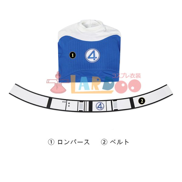 画像7: ファンタスティック4：ファースト・ステップ Thing ベン・グリム / ザ・シング コスチューム コスプレ衣装/靴 (7)