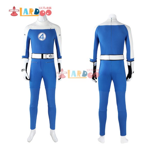 画像4: ファンタスティック4：ファースト・ステップ  ヒューマン・トーチ  Human Torch コスチューム コスプレ衣装/靴 (4)