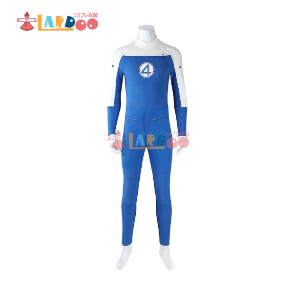 画像5: ファンタスティック4：ファースト・ステップ  ヒューマン・トーチ  Human Torch コスチューム コスプレ衣装/靴 (5)