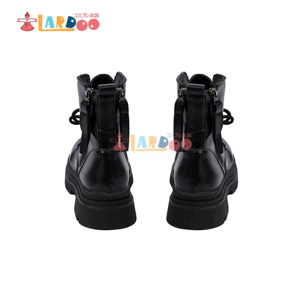 画像13: サンダーボルツ* Thunderbolts 映画2025 エレーナ・ベロワ / ブラック・ウィドウ（2代目）棒道具なし コスチューム コスプレ衣装/靴 (13)