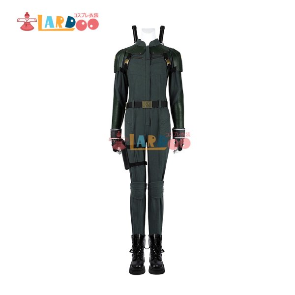 画像2: サンダーボルツ* Thunderbolts 映画2025 エレーナ・ベロワ / ブラック・ウィドウ（2代目）棒道具なし コスチューム コスプレ衣装/靴 (2)