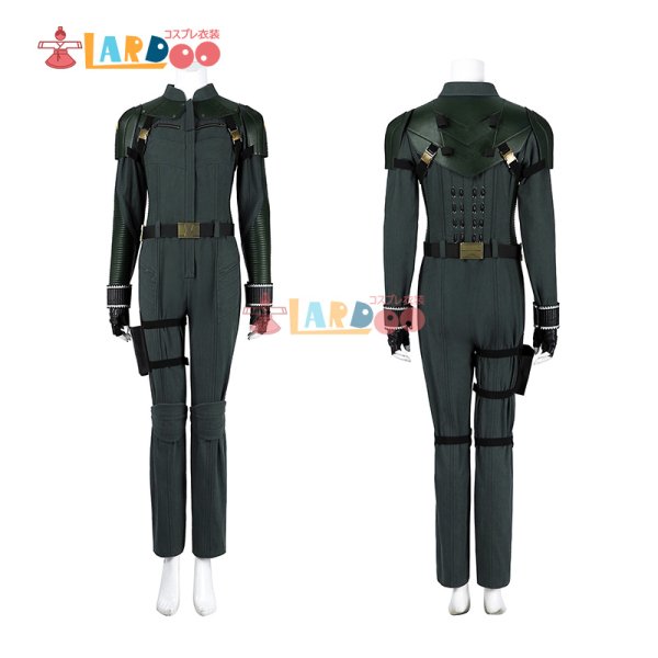 画像5: サンダーボルツ* Thunderbolts 映画2025 エレーナ・ベロワ / ブラック・ウィドウ（2代目）棒道具なし コスチューム コスプレ衣装/靴 (5)