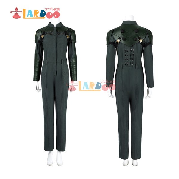 画像6: サンダーボルツ* Thunderbolts 映画2025 エレーナ・ベロワ / ブラック・ウィドウ（2代目）棒道具なし コスチューム コスプレ衣装/靴 (6)