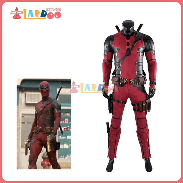 画像1: デッドプール&ウルヴァリン Deadpool3 Deadpool & Wolverine デッドプール 2.0版 The Deadpool  コスチューム オーダーメイド可能 スプレ衣装/靴 (1)