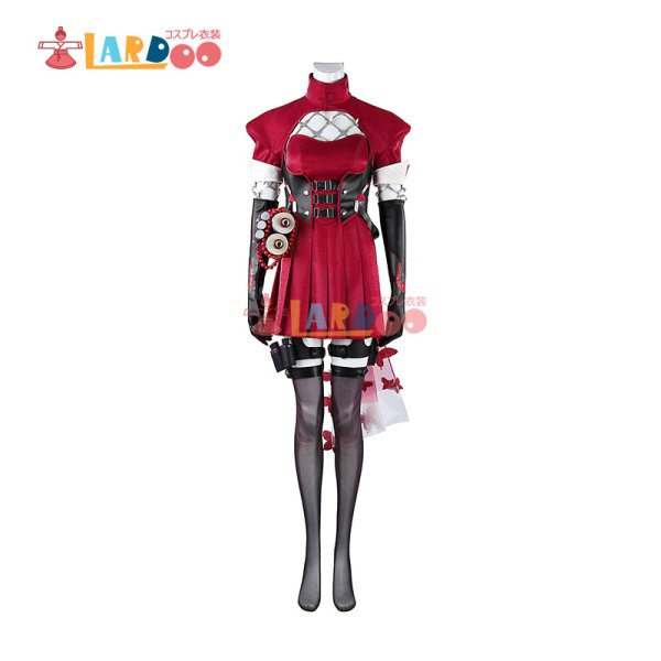 画像9: マーベル・ライバルズ ファイター Sai サイロック ブラッドカリウド スキン 霊能忍者 サイ Marvel Rivals コスチューム コスプレ衣装 (9)