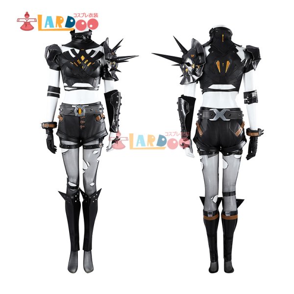 画像4: マーベル・ライバルズ Marvel Rivals マジック-MAGIK コスチューム コスプレ衣装/靴 (4)