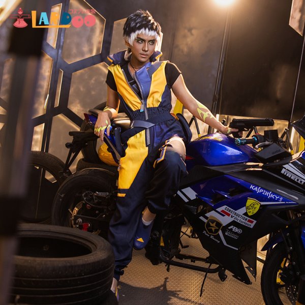 画像2: ヴァロラント VALORANT ウェイレイ  Waylayr コスチューム コスプレ衣装 (2)