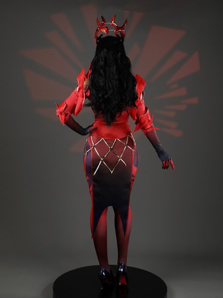 画像7: マーベル・ライバルズ  Marvel Rivals  スカーレット・ウィッチ エンポリアム メイトロン  Emporium Matron コスチューム コスプレ衣装 (7)