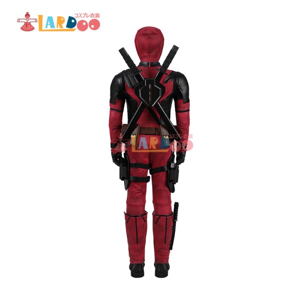 画像2: デッドプール&ウルヴァリン Deadpool3 Deadpool & Wolverine キッズ デッドプール 子供サイズ コスチューム オーダーメイド可能 スプレ衣装/靴 (2)