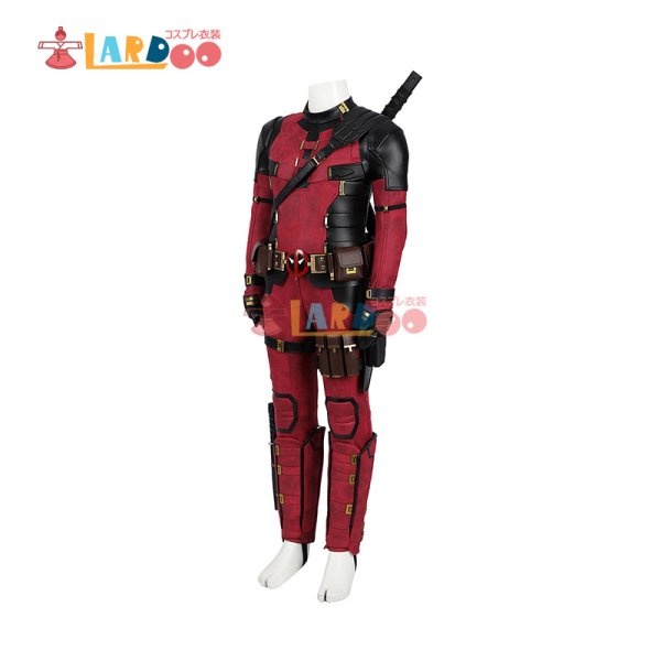 画像8: デッドプール&ウルヴァリン Deadpool3 Deadpool & Wolverine キッズ デッドプール 子供サイズ コスチューム オーダーメイド可能 スプレ衣装/靴 (8)