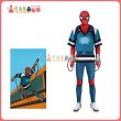 画像1: スパイダーマン:フレンドリー・ネイバーフッド Your Friendly Neighborhood Spider-Man / スパイダーマン コスチューム コスプレ衣装/靴 (1)