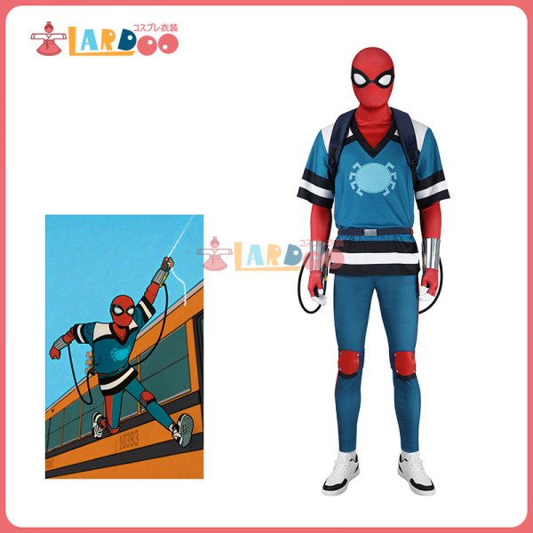 画像1: スパイダーマン:フレンドリー・ネイバーフッド Your Friendly Neighborhood Spider-Man / スパイダーマン コスチューム コスプレ衣装/靴 (1)