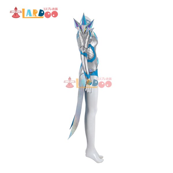 画像13: マーベル・ライバルズ  Marvel Rivals  エマ・フロスト：ホワイト・クイーン  White Queen EMMA FROST コスチューム コスプレ衣装/靴 (13)