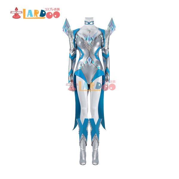 画像9: マーベル・ライバルズ  Marvel Rivals  エマ・フロスト：ホワイト・クイーン  White Queen EMMA FROST コスチューム コスプレ衣装/靴 (9)