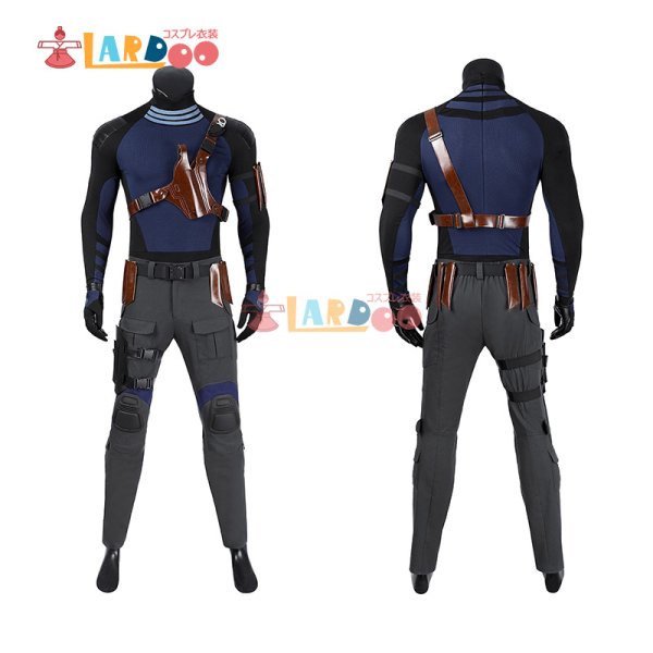 画像5: デアデビル：ボーンアゲイン シーズン2  Daredevil Born Again2  ブルズアイ Bullseye コスチューム コスプレ衣装 (5)