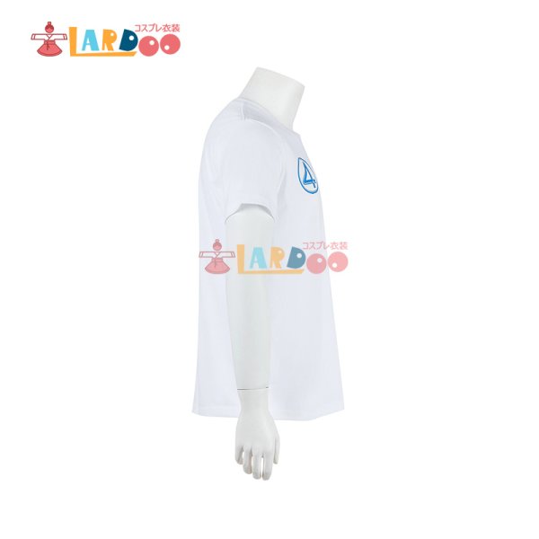 画像4:  ファンタスティック4：ファースト・ステップ イ  Tシャツ  半袖  コスチューム コスプレ衣装 (4)